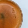Duży rzeźbiony ceramiczny puchar dekoracyjny, made in west Germany, model WB112