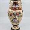 Duży Chiński wazon ceramiczny – ręcznie malowany, reliefowy, unikatowy
