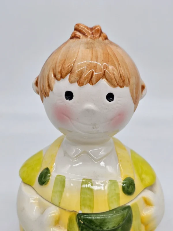 Ceramiczny pojemnik na czosnek „Knoblauch” uroczy vintage