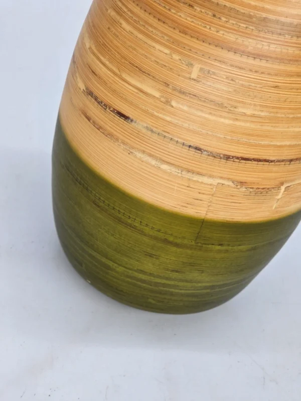 Wazon dekoracyjny bambusowy – 29 cm