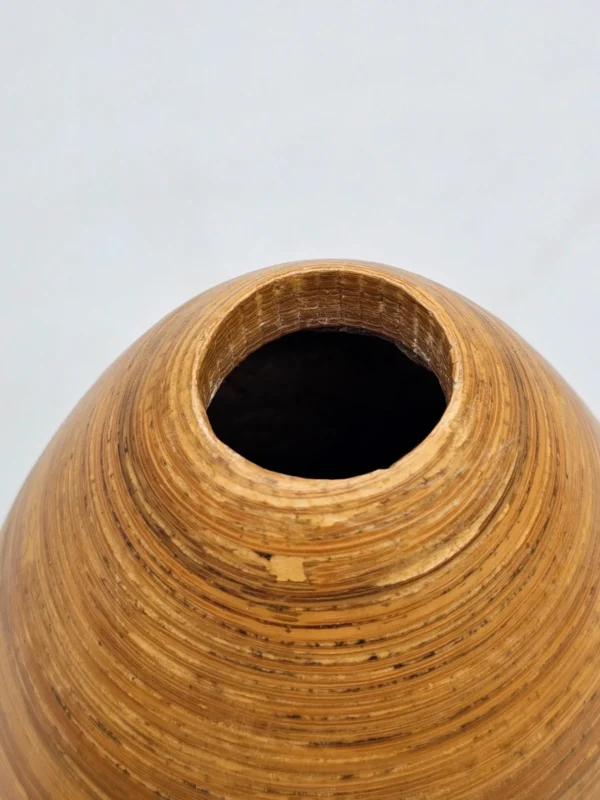 Wazon dekoracyjny bambusowy – 29 cm