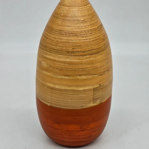 Wazon dekoracyjny bambusowy – 24 cm