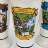 Zestaw 7 kolekcjonerskich kufli ceramicznych Regensburger Freundschaftsbecher – 0,5 L