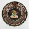 Ręcznie malowany talerz ceramiczny o średnicy 27,5 cm