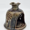 Ceramiczny kominek do aromaterapii / świecznik ażurowy – rękodzieło