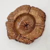 Popielniczka z naturalnego kamienia – agat brązowy (skamieniałe drewno)