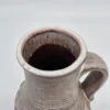 Wazon ceramiczny z uchwytem – styl vintage, faktura sznura
