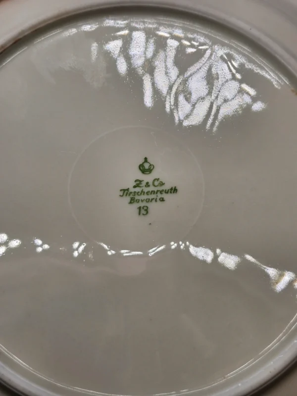 Zestaw porcelany Z&Co Tirschenreuth Bavaria – klasyka z Bawarii