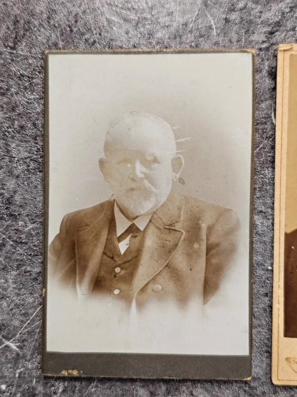 Zestaw 3 fotografii typu Carte de visite z Berlina (ok. 1870–1900)
