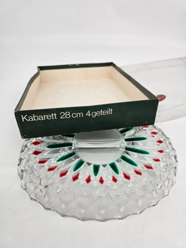 Talerz / Patera kolekcjonerska Glass Frasent – kolekcja Meteor z oryginalnym pudełkiem