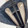 Kozaki damskie Tommy Hilfiger Hamilton – skóra naturalna, rozm. 37.5 (wkładka 25 cm)