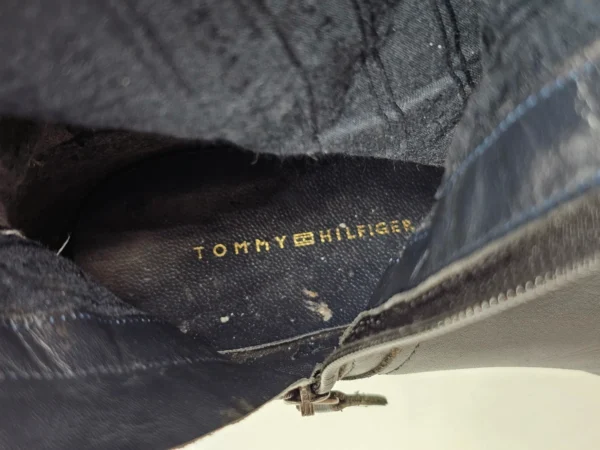 Kozaki damskie Tommy Hilfiger Hamilton – skóra naturalna, rozm. 37.5 (wkładka 25 cm)