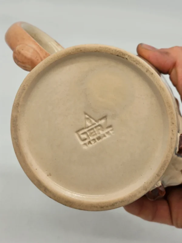 Kufel ceramiczny Gerz Germany 0,5L z trójwymiarową świnką