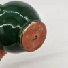 Dzbanek ceramiczny zielony z ażurowym wzorem – 17 cm