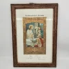 Pamiątka komunijna 33x46 cm – Niemcy, 1910 – bogato zdobiona oprawa i grafika religijna