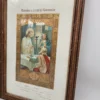 Pamiątka komunijna 33x46 cm – Niemcy, 1910 – bogato zdobiona oprawa i grafika religijna