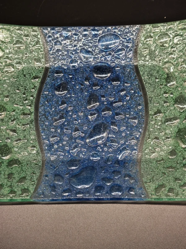Talerz dekoracyjny Joska Kristall 31x22 cm – ręcznie robiony, unikatowy design