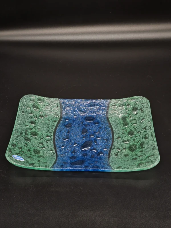 Talerz dekoracyjny Joska Kristall 31x22 cm – ręcznie robiony, unikatowy design