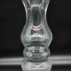 Wazon szklany bezbarwny, 45 cm – nowoczesna forma,