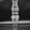Wazon szklany bezbarwny, 45 cm – nowoczesna forma,