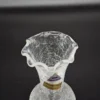 Wazon IRA Kristall – szkło krakelowane, ręcznie dmuchane, Niemcy, 18 cm