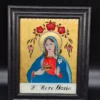 Obraz na szkle: H. Herz Maria – malarstwo ludowe z motywem religijnym