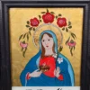 Obraz na szkle: H. Herz Maria – malarstwo ludowe z motywem religijnym