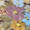 Dekoracyjny talerz ceramiczny z Rodos, ręcznie malowany – 34 cm