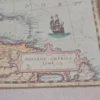 Dekoracyjna reprodukcja mapy „America Septentrionalis” 1631 r., format 40 × 37 cm