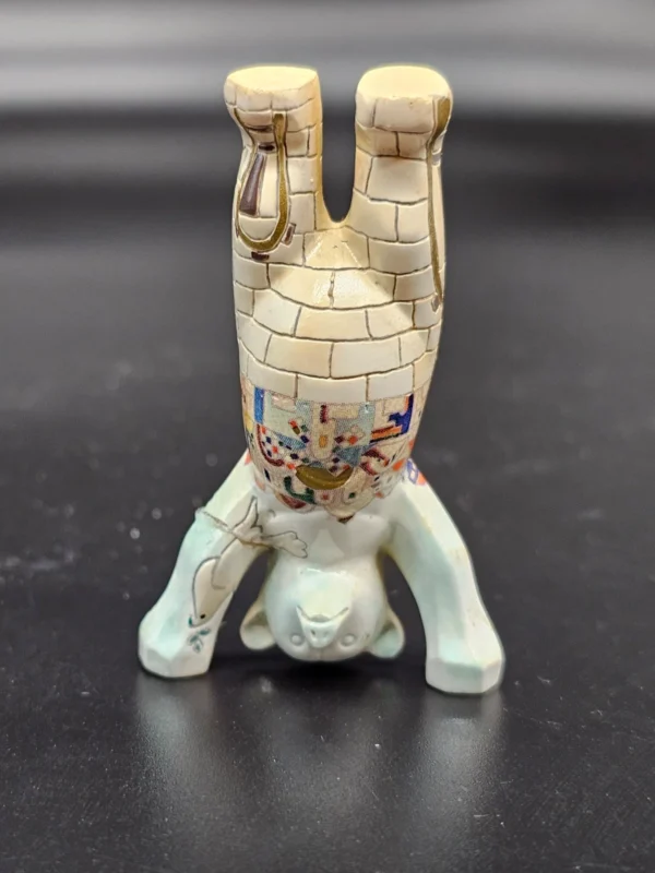 Buddy Bear porcelanowy Jerusalem ok. 7 cm, edycja kolekcjonerska, ręcznie zdobiony