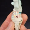 Buddy Bear porcelanowy Jerusalem ok. 7 cm, edycja kolekcjonerska, ręcznie zdobiony