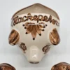 Ceramiczny zestaw „Schweineset”  świnka na tatar z solniczką i pieprzniczką – ręcznie malowany