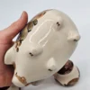 Ceramiczny zestaw „Schweineset”  świnka na tatar z solniczką i pieprzniczką – ręcznie malowany