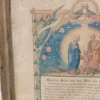 Zabytkowa grafika religijna – Modlitwa do Świętej Rodziny, XIX/XX w., w ramie