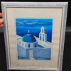 Obraz ręcznie malowany Grecja Santorini 32x40