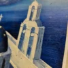 Obraz ręcznie malowany Grecja Santorini 32x40