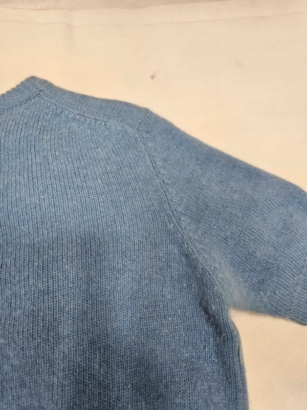 C&A komplet damski 70% wełna + angora – rozmiar 42, błękitny