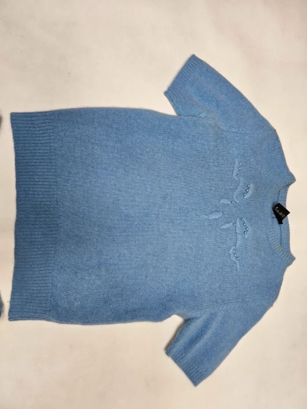 C&A komplet damski 70% wełna + angora – rozmiar 42, błękitny