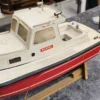 Zestaw RC, 2 łodzie modelarskie Carina & Marina + elektronika, piloty, części