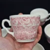 Zestaw filiżanek i kubek „Hampton Court Palace” English Ironstone China