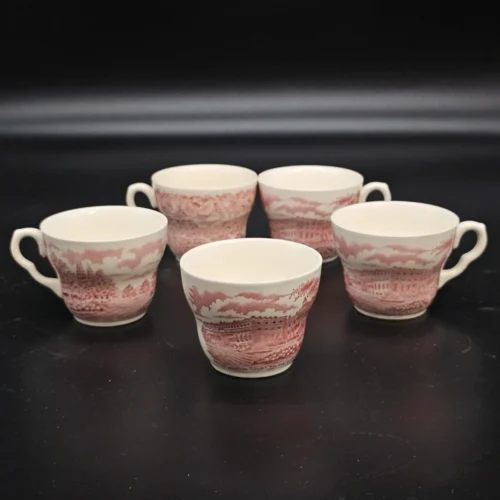 Zestaw filiżanek i kubek „Hampton Court Palace” English Ironstone China