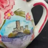 Ceramiczny dzbanek kogut – Malcesine Il Castello, ręcznie malowany, Włochy
