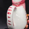 Ceramiczny dzbanek kogut – Malcesine Il Castello, ręcznie malowany, Włochy
