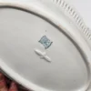 Owalna misa Schumann Bavaria – porcelana bawarska, ręcznie zdobiona, ażurowy brzeg