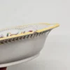 Owalna misa Schumann Bavaria – porcelana bawarska, ręcznie zdobiona, ażurowy brzeg