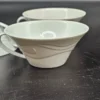Zestaw 6 filiżanek Seltmann Weiden Bavaria Germany – biała porcelana premium