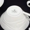 Zestaw 6 filiżanek Seltmann Weiden Bavaria Germany – biała porcelana premium