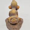 Figurka kaczki – ręcznie malowana, żywica, vintage