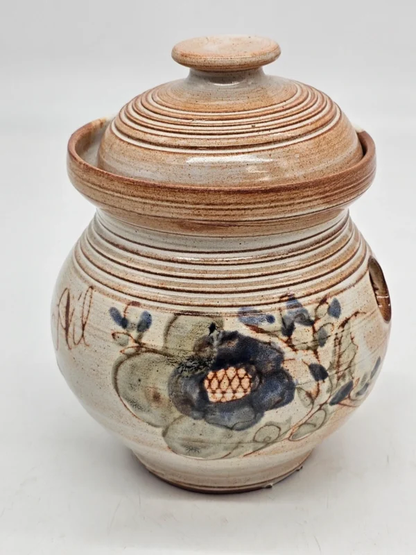 Ceramiczny podgrzewacz z miseczką – Alberto 2006, 18×14 cm, rękodzieło