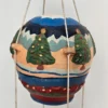Balon z Mikołajem i myszką – rękodzieło CHRL 1940, 36 cm